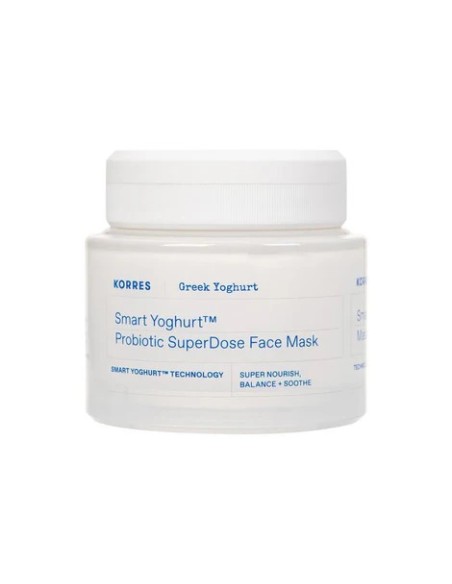 Korres- Smart Yoghurt Probiotic SuperDose Face Mask 100mL