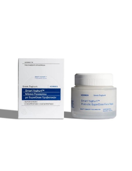 Korres- Smart Yoghurt Probiotic SuperDose Face Mask 100mL