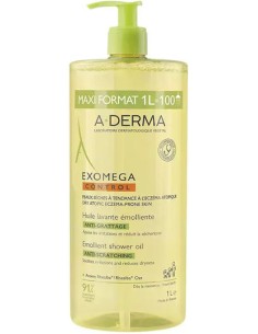 A-Derma Exomega Control Emollient Shower Oil 1000ml