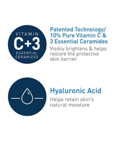 CeraVe Skin Renewing Serum Προσώπου με Βιταμίνη...