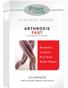 POWER HEALTH Platinum Range ARTHROSIS FAST 20CAPS