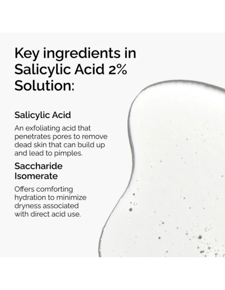 The Ordinary Salicylic Acid 2% Solution- Ορός Εξυγίανσης με Σαλικυλικό Οξύ για Δέρμα με Ακμή 30mL