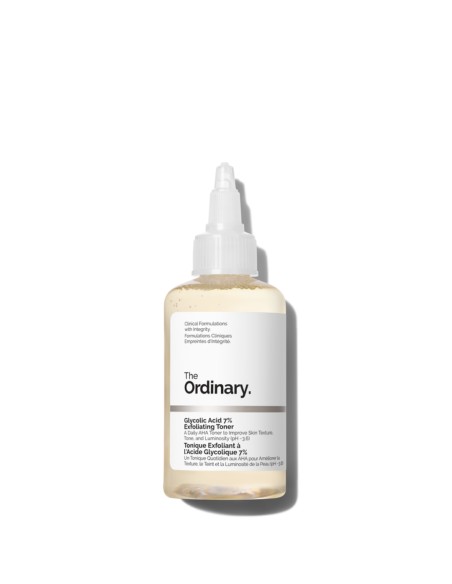The Ordinary Glycolic Acid 7% Exfoliating Toner για Ήπια Απολέπιση σε Πρόσωπο, Σώμα & Τριχωτό 240ml