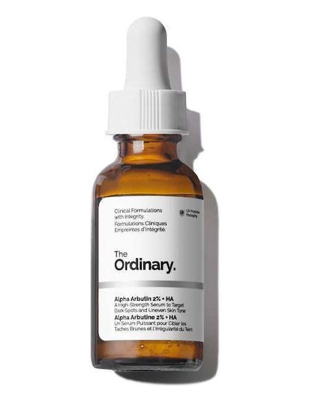 The Ordinary Alpha Arbutin 2% + HA, Serum κατά των Δυσχρωμιών & Πανάδων, 30ml