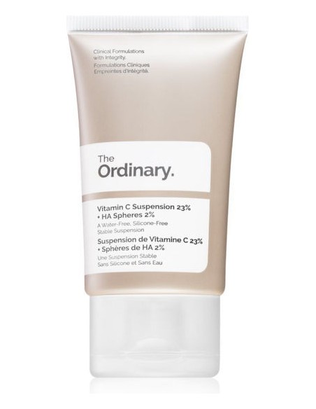 The Ordinary Vitamin C Suspension 23% + HA Spheres 2%, Κρέμα Προσώπου με Βιταμίνη C & Υαλουρονικό Οξύ, 30ml