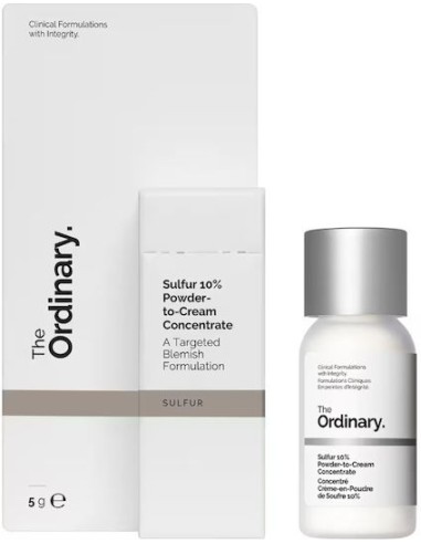 The Ordinary- Sulfur 10% Powder-to-Cream...