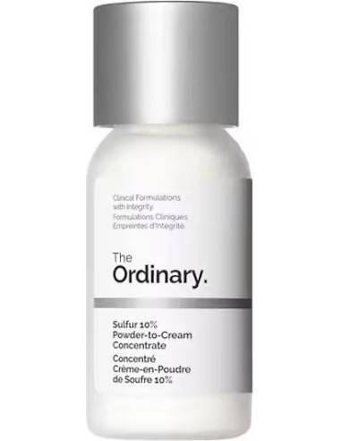 The Ordinary- Sulfur 10% Powder-to-Cream...