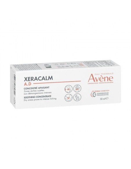 AVENE Xeracalm A.D Concentre Apaisant Soothing Concetrate Dry Areas Prone To Intense Itching 40ml