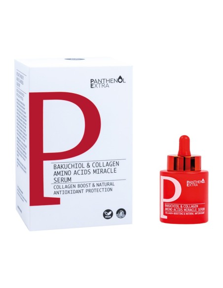 Panthenol Extra Bakuchiol & Collagen Amino Acids Miracle Serum Ορός Αντιγήρανσης με Bakuchiol+Αμινοξέα Κολλαγόνου 30 ml