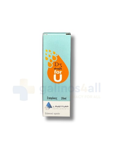 L Aventura D3 Drops For U- Συμπλήρωμα Διατροφής...