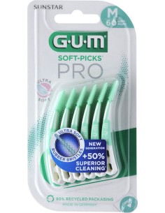 GUM Soft Picks Pro Μεσοδόντιες Οδοντογλυφίδες MEDIUM...