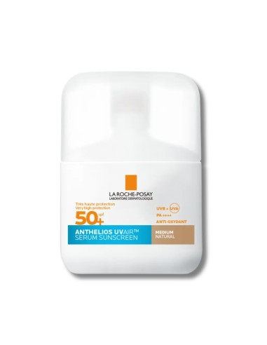 La Roche Posay Athelios UVAIR Serum Tinted Medium Natural Sunscreen 50mL