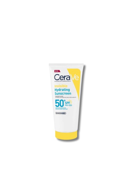 CeraVe Invisible Hydrating Sunscreen Face & Body SPF50+ 75ml