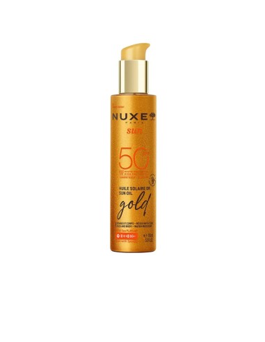 Nuxe Sun Gold Sun Oil SPF50 Face & Body 150mL