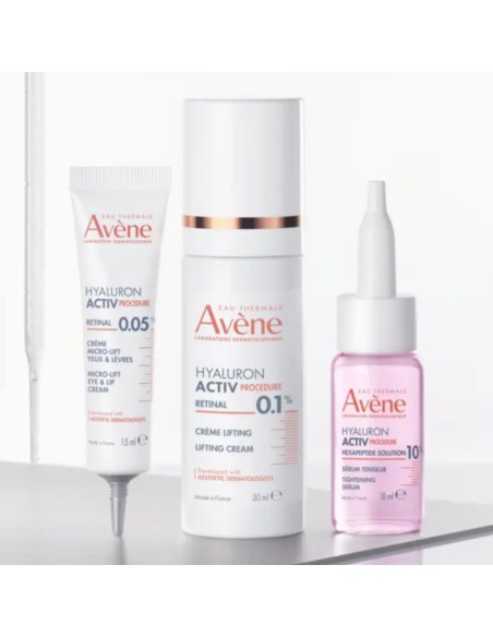 Avene HYALURON ACTIV PROCEDURE Micro Lift Κρέμα Ματιών & Χειλιών με Ρετινάλη 0,05% 15mL