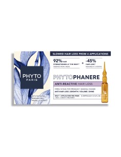 Phyto Phytophanere Anti-Reactive Hair Loss For Women 12x5ml
