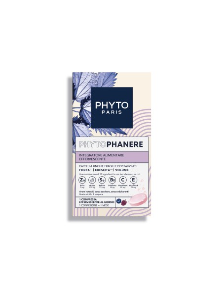 Phyto Phytophanere Ειδικό Συμπλήρωμα Διατροφής Για Μαλλιά+ Νύχια 2 x 15 Aναβράζοντα Δισκία