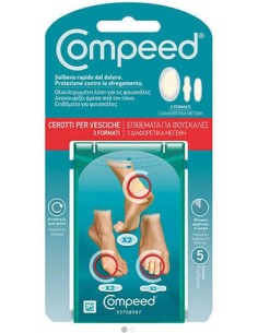 COMPEED Blister Patches 3 different sizes 5pcs.