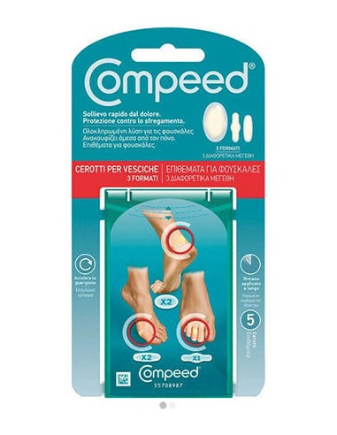 COMPEED Επιθέματα για φουσκάλες 3 διαφορετικά...