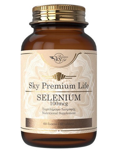 Sky Premium Life Selenium 100mg 60 ταμπλέτες