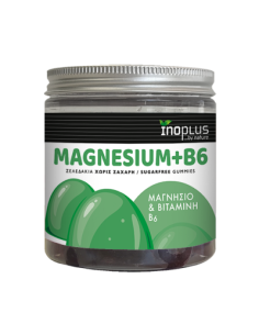 Inoplus Magnesium +B6 Μασώμενα Ζελεδάκια Μαγνησίου με...
