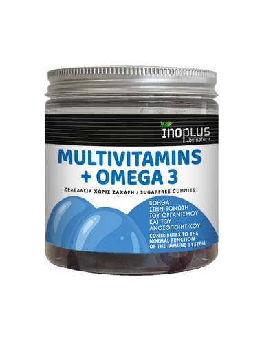 Inoplus Multivitamins + Omega 3 Multivitamin...