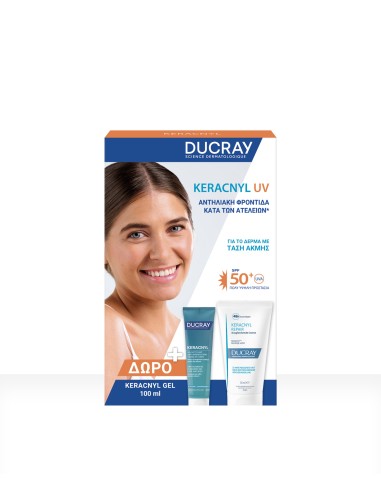 Ducray Promo Keracnyl SPF50+ Aντηλιακό Για...