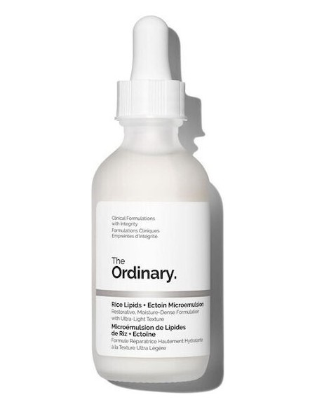 The Ordinary Rise Lipids & Ectoin Microemulsion Κρέμα Προσώπου Ελαφριάς Υφής για Λάμψη & Ενυδάτωση, 60ml