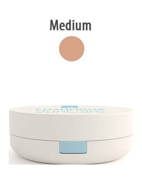 Intermed Luxurious Suncare Silk Cover Compact BB Αντηλιακή Πούδρα Προσώπου SPF50 02 Medium 12gr