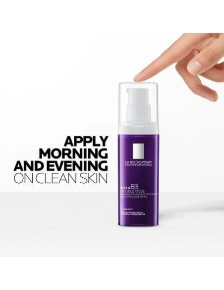 La Roche Posay Mela B3 Double Dose Λεπτόρρευστη Φροντίδα Διπλής Δράσης Διόρθωσης Κηλίδων + Σύσφιξης Επιδερμίδας 40mL
