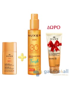 Nuxe Promo SUN Light & Fresh, Sunscreens For Face+Body...
