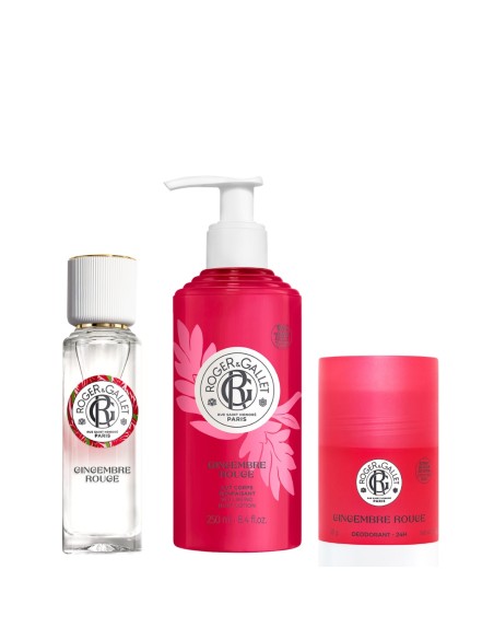 Roger & Gallet Promo Σετ Gingembre Rouge Άρωμα, Γαλάκτωμα Σώματος & Αποσμητικό