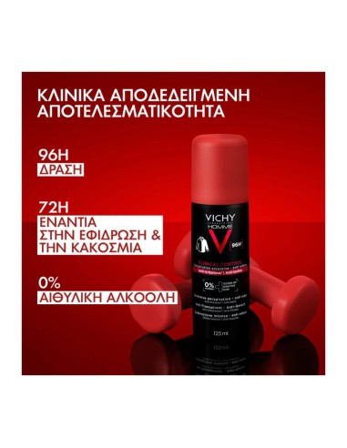 Vichy Homme Clinical Control Αποσμητικό Σπρέι...