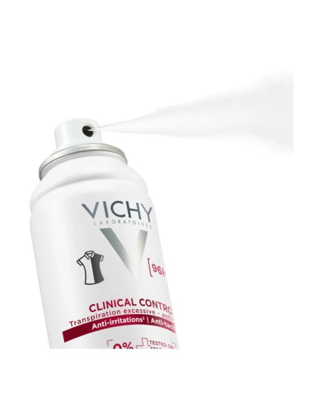 Vichy Clinical Control Αποσμητικό Σπρέι Για 96ώρες Προστασίας 125ml