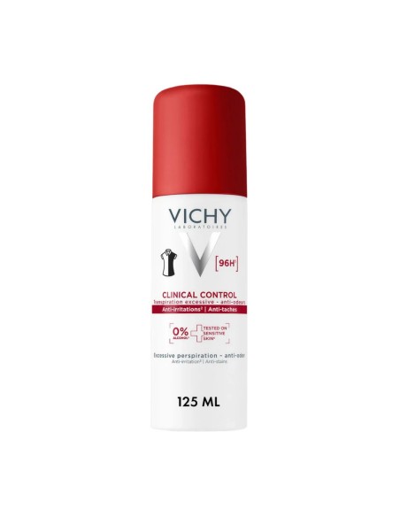 Vichy Clinical Control Αποσμητικό Σπρέι Για 96ώρες Προστασίας 125ml