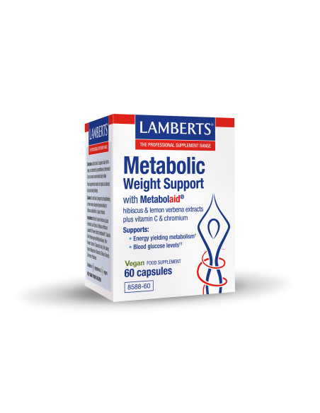 Lamberts Metabolic Weight Support Supplement for Metabolism Support 60 capsules