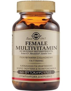 Solgar Female Multivitamin Πολυβιταμίνη Σχεδιασμένη Για...