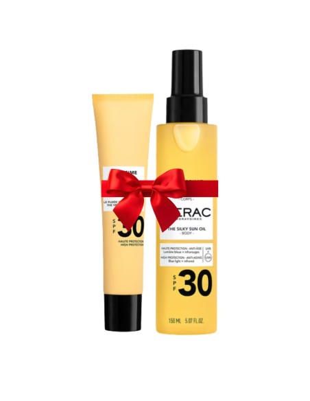 Lierac Promo Sunissime Velvety Face Sunscreen SPF30 & Silky Sunscreen Body Oil SPF30
