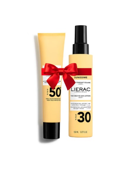 Lierac Promo Sunissime Ultra-Thin Velvety Face Sunscreen SPF50+ Body Sunscreen Lotion SPF30