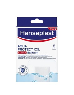 HANSAPLAST STERILE Aquaprotect XXL 8x10cm 5strips