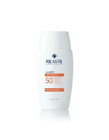 RILASTIL Sun System Allergy Protective Fluid SPF50+ Protective Lotion for Photosensitive Skin with Allergy Proneness, 50ml