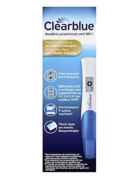 Clearblue Digital Pregnancy Test with Conception Indicator 1pc