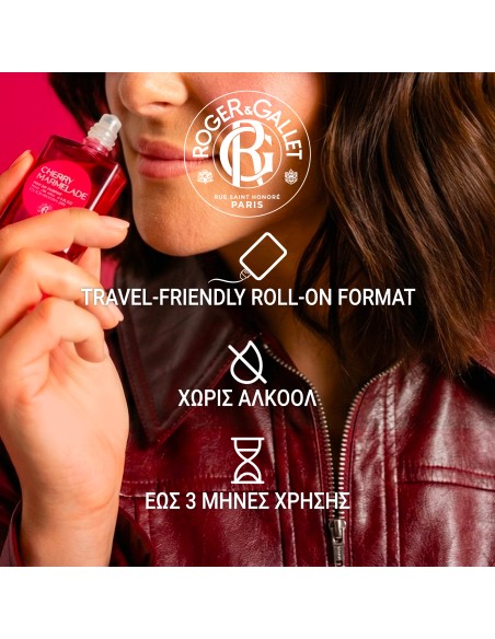 Roger & Gallet Eau de Parfum Roll-On  Cherry Marmelade 15 mL