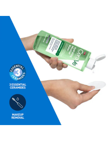CeraVe Hydrating Micellar Water Eνυδατικό Νερό Καθαρισμού Micellar Για Κανονική Προς Ξηρή Επιδερμίδα 400mL