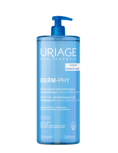 Uriage DERM-PHY Extra Rich Dermatological Gel Καθαρισμού...