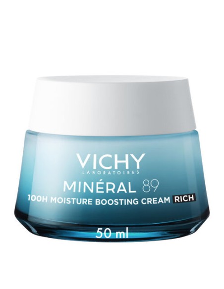 Vichy Mineral 89 Rich 100Hour Moisturizing & Firming Face Cream for Dry/Sensitive Skin 50ml