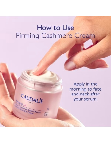 Caudalie Resveratrol-Lift Firming Cashmere Cream Wrinkle Correction & Firming Day Cream 50mL