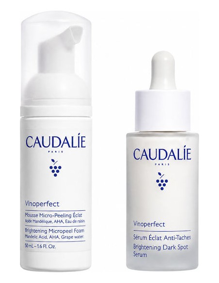 Caudalie Duo Κατά των Κηλίδων με  Vinoperfect Brightening Dark Spot Serum 30ml + ΔΩΡΟ Brightening Micropeel Αφρός 50ml