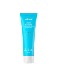 Clinea Caring Bubbles Κρεμώδης Αφρός Καθαρισμού Προσώπου...