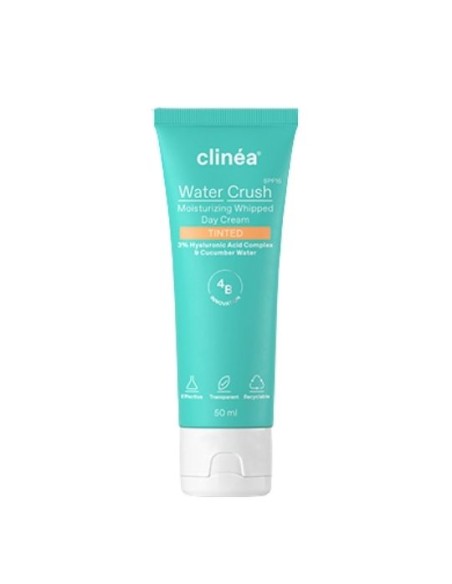 Clinéa Water Crush SPF15 Eνυδατική Kρέμα Προσώπου Ελαφριάς Υφής  Με Αντηλιακή Προστασία 50mL